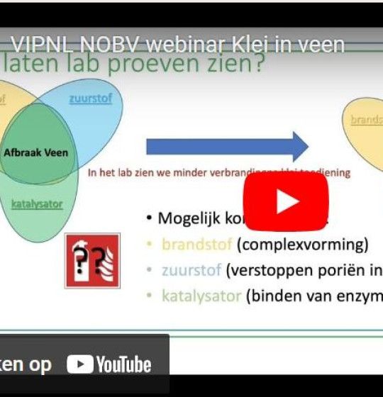 Webinar Klei In Veen door VIPNL en NOBV